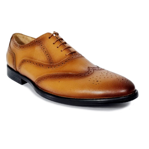 Genuine Leather Mens Brogue Shoe