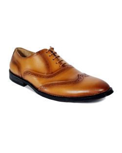 AYDINOVA Elegant Genuine Leather Mens Brogue Shoe