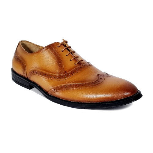 AYDINOVA Elegant Genuine Leather Mens Brogue Shoe