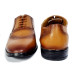 AYDINOVA Elegant Tan Genuine Leather Brogue Shoe 