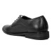 Formal Black Genuine Leather Derby Shoe for Office