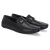 AYDINOVA Genuine Leather Black Loafer Shoe for Men