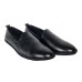 AYDINOVA Black Leather Mojari for Men