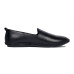 AYDINOVA Black Leather Mojari for Men