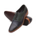 Leather Twin Shade Black Blue Oxford Shoe